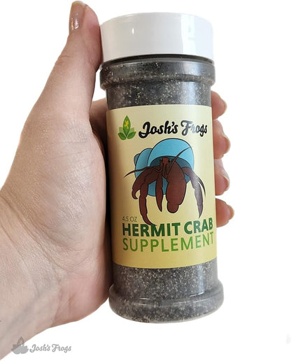 Josh's Frogs Hermit Crab Mineral Supplement Blend (4.5 oz)- Greensand Earthworm Castings Calcium JoshsFrogs