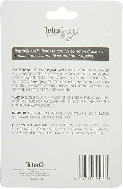 TetraFauna ReptoGuard Turtle Health Conditioner 3 Count, Slow-Release (19514) Tetra