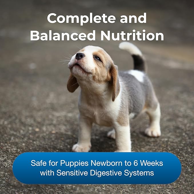 Pet-Ag Goat’s Milk Esbilac Liquid - 11 oz, Pack of 4 - Ready-to-Feed Puppy Formula with Vitamins, Minerals, and Trace Nutrients for Puppies Newborn to Six Weeks Old - for Sensitive Digestive Systems PetAg