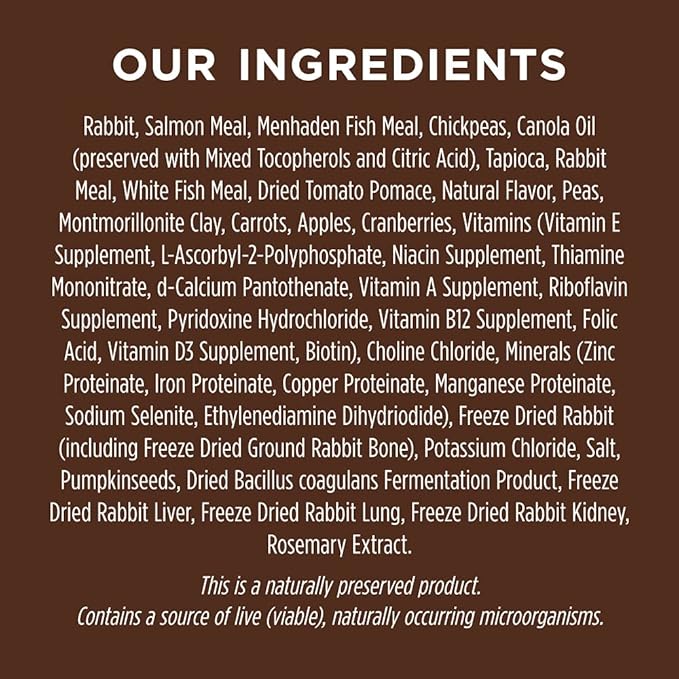 Instinct Dog Food, Grain Free Dog Food Dry, High Protein, Raw Coated Dog Food, Dog Kibble, Original Real Rabbit, 20 lb. Bag - PAWPICO