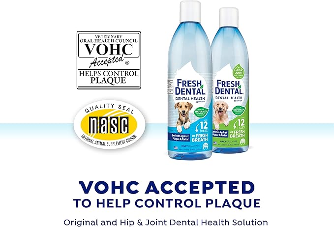 Fresh Dental Dental Health Solution for Dogs, 18oz NaturelPromise