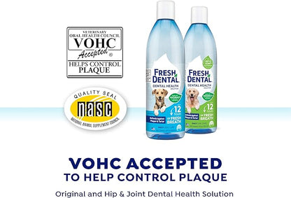 Fresh Dental Dental Health Solution for Dogs, 18oz NaturelPromise