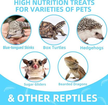 Freeze Dried Shrimp – 3.5 Oz Freeze Dried River Shrimp, Shrimp Turtle Food, Turtle Shrimp, Nutrient-Rich Shrimp Treat for Reptiles, Aquatic Turtles, Sugar Gliders, Hedgehogs, Tropical Fish Jadingfarm