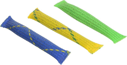 Pioneer Pet Nip Nibblers Catnip Toy – 3 Pack – Catnip Filled Toys For Indoor Cats -Teething Toy For Kittens That Bite And Chew - PAWPICO