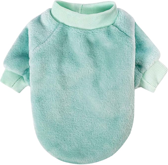 FabriCastle Dog Sweater, Pack of 2 or 3, Dog Clothes, Dog Coat, Dog Jacket for Small Medium Dogs Boy Girl, Ultra Soft and Warm Cat Pet Sweaters (X-Large, Beige,Light Green,Yellow) - PAWPICO