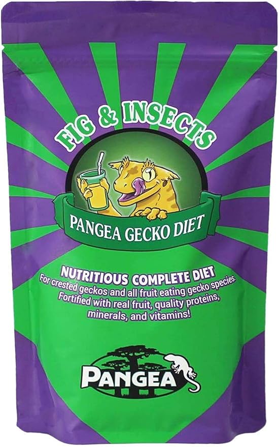 Pangea Fruit Mix Fig & Insects Crested Gecko Complete Diet 8 oz (1/2 lbs) PangeaReptile