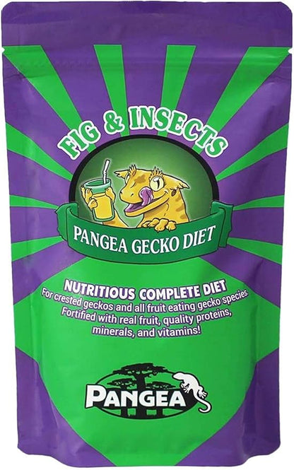 Pangea Fruit Mix Fig & Insects Crested Gecko Complete Diet 8 oz (1/2 lbs) PangeaReptile