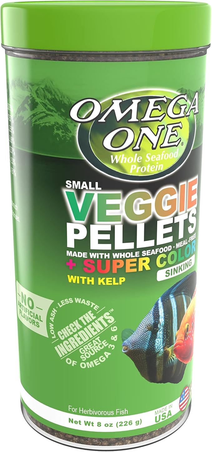 Omega One Super Color Kelps Sinking Pellets 8oz OmegaOne