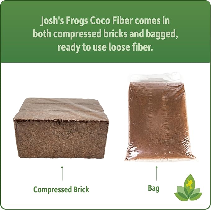 Josh's Frogs Coco Cradle Brick (8 Quarts) JoshsFrogs