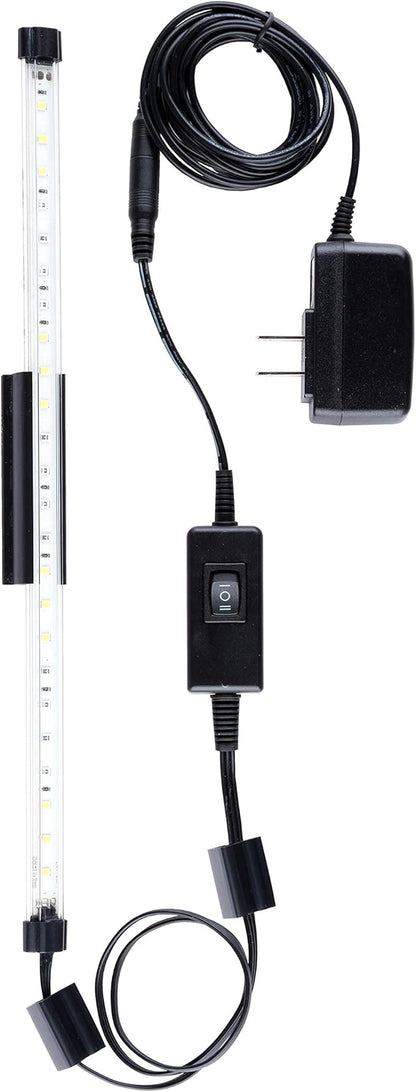 GloFish LED Light 10 Gallons, Blue and White LED Lights, for Aquariums Up to 10 Gallons (29029) GloFish