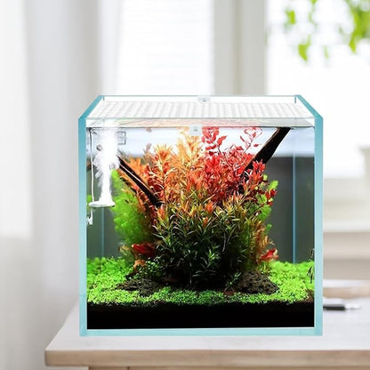 4 PCS Aquarium lid Hood, Fish Tank Top Cover, Plastic Grid Panel Fish Tank Lid Aquarium Cover lid to Prevent Fish from Jumping Out of The Tank and Reptile Pet from Escaping QoTang