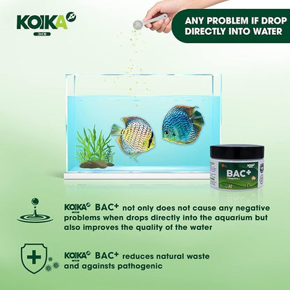 KOIKA BAC+ Powder probiotics, Pleasant Smell, Higher Probiotic, Immunity Boosting, Disease Resistance (BAC+(Powder), 2.82 oz) Koika