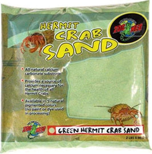 Zoo Med 24982 Hermit Crab, 2 lb, Sand Green ZooMed