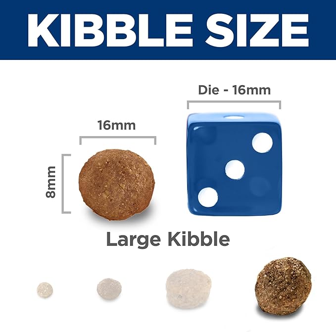 Hill's Science Diet Large Breed, Adult 1-5, Large Breed Premium Nutrition, Dry Dog Food, Chicken & Barley, 15 lb Bag - PAWPICO