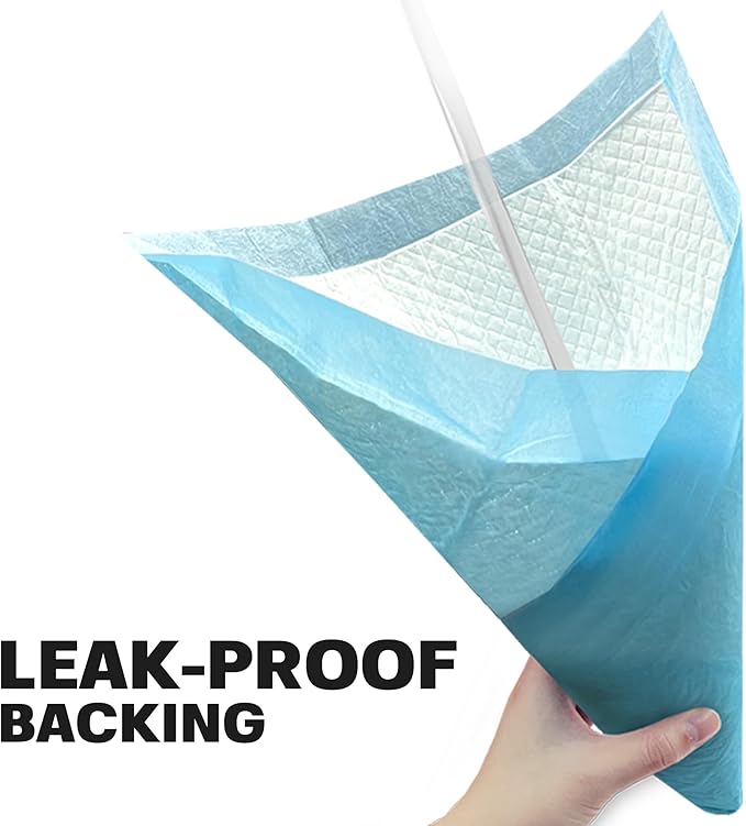 BV Small Puppy Pads Leak-Proof 17"x24" [50CT] | Pee Pads for Dogs Ultra Absorbent 6-Layer - Dog Pee Pads, Dog Pads, Potty Pads for Dogs, Training Pads for Dogs, Dog Pad for Cat, Rabbit, Guinea Pig - PAWPICO