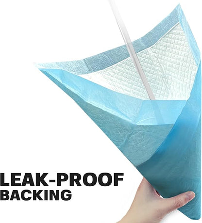 BV Small Puppy Pads Leak-Proof 17"x24" [50CT] | Pee Pads for Dogs Ultra Absorbent 6-Layer - Dog Pee Pads, Dog Pads, Potty Pads for Dogs, Training Pads for Dogs, Dog Pad for Cat, Rabbit, Guinea Pig - PAWPICO