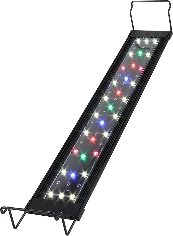 Aquarium Lights Fish Tank Light 10 20 30 55 Gallon Planted Aquarium LED Light with Switch (18-24") Waterrebirth