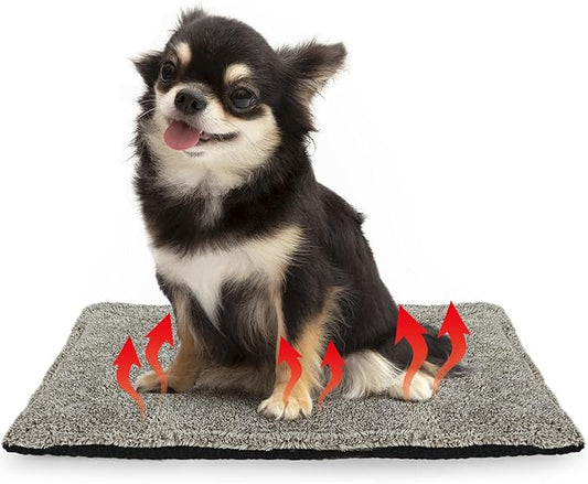 Self-Warming Cat Bed Pad, Self-Heating Cat Bed Mat Thermal Blanket for Indoor Cats & Small Dogs,30x20 inches - PAWPICO