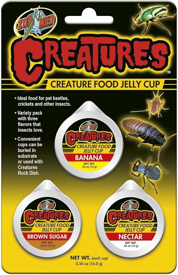 CREATURES FOOD JELLY CUP ZooMed