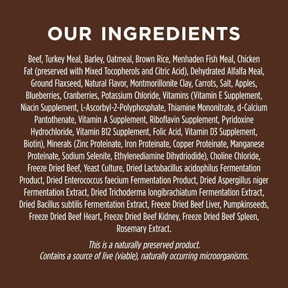 Instinct Be Natural Real Beef & Barley Recipe Natural Dry Dog Food, 25 lb. Bag - PAWPICO