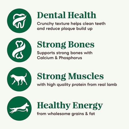 Nutro Natural Choice Small Bites Adult Dry Dog Food, Lamb and Brown Rice Recipe, 30 lbs. - PAWPICO