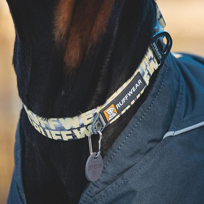 Ruffwear, Front Range Dog Collar, Durable and Comfortable Collar for Everyday Use, Mountains Logo, 20"-26" RuffwearInc