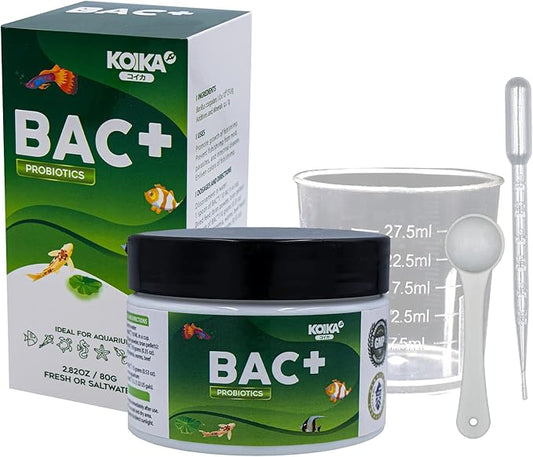 KOIKA BAC+ Powder probiotics, Pleasant Smell, Higher Probiotic, Immunity Boosting, Disease Resistance (BAC+(Powder), 2.82 oz) Koika