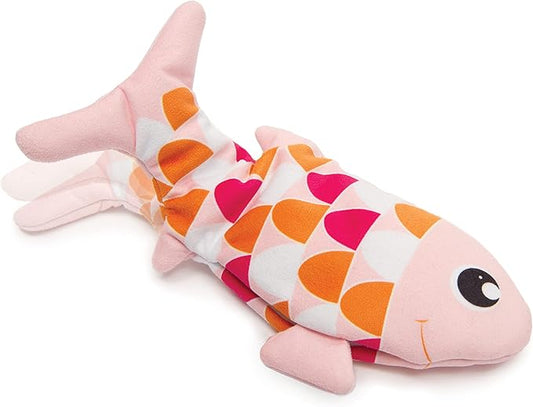 Catit Groovy Fish Interactive Cat Toy with Catnip, Pink - PAWPICO