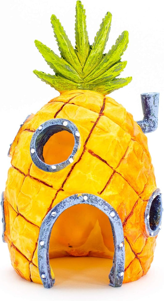 Penn-Plax Spongebob Squarepants Officially Licensed Aquarium Ornament – Spongebob’s Pineapple House – Large Penn-Plax