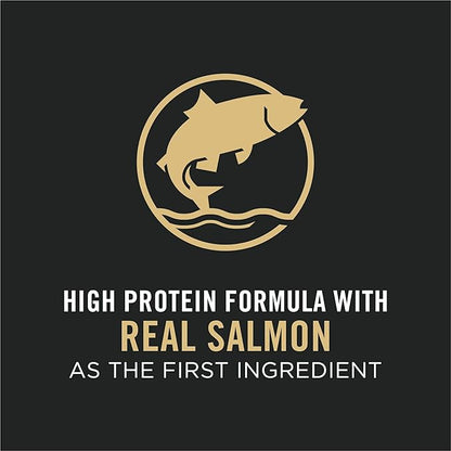 Purina Pro Plan Complete Essentials Shredded Blend Salmon and Rice Dog Food Dry Formula with Probiotics for Dogs - 33 lb. Bag - PAWPICO