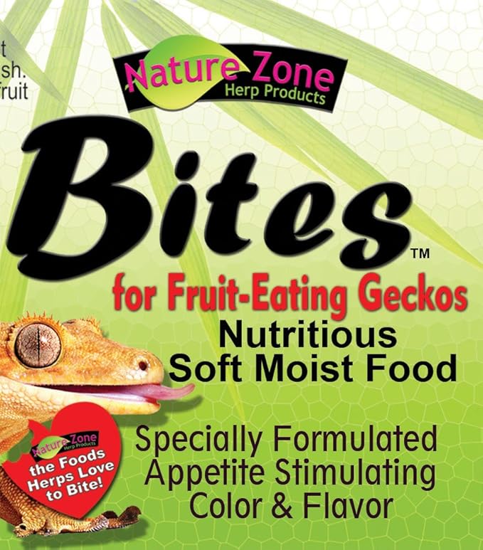 Nature Zone SNZ54641 Gecko Bites Soft Moist Food, 9-Ounce Nature+Zone