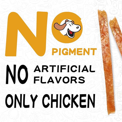Chicken Jerky Strips Dog Treats, Training Treats for Dogs w/Taurine, Low Fat, Natural Chicken Jerky Cuts, 12.5 oz - PAWPICO