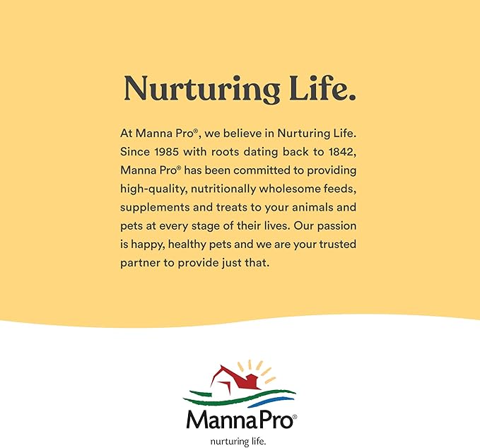 Manna Pro Crushed Oyster Shell for Laying Hens - Laying Chicken Oyster Shell - 6-Pack of 5lbs MannaPro
