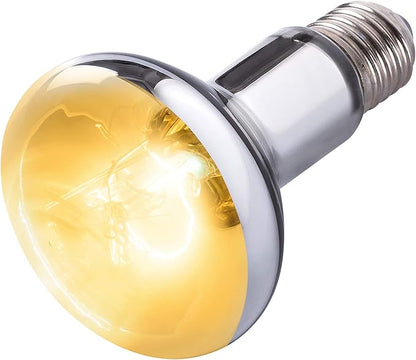REPTI ZOO Reptile Heat Lamp 100W Full Spectrum UVA UVB Reptile Sun Lamp Self-Ballasted Vapor Basking Spot Lamp/Bulb/Light for Reptile and Amphibian E26 REPTIZOO