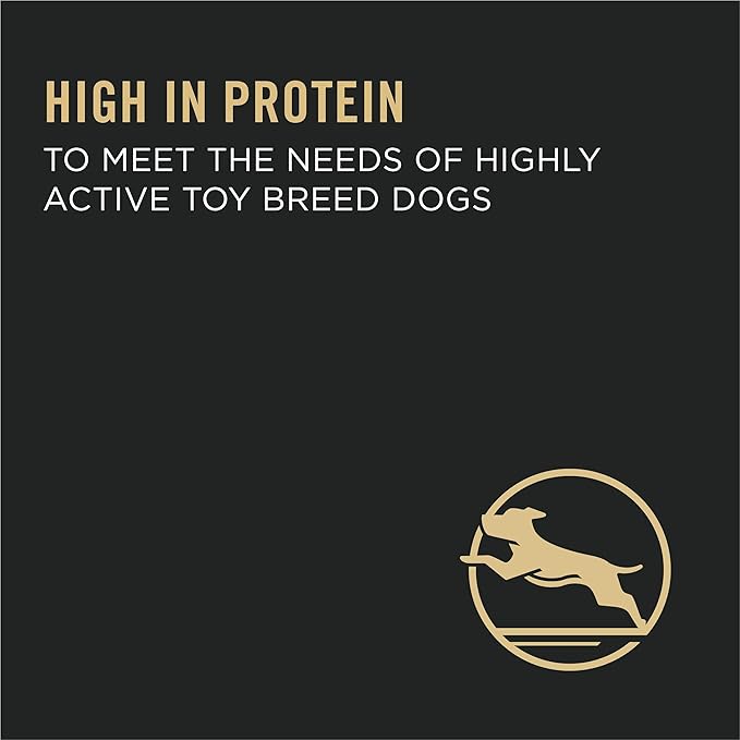 Purina pro plan High Protein Toy Breed Puppy Food DHA Chicken & Rice Formula - 5 lb. Bag - PAWPICO