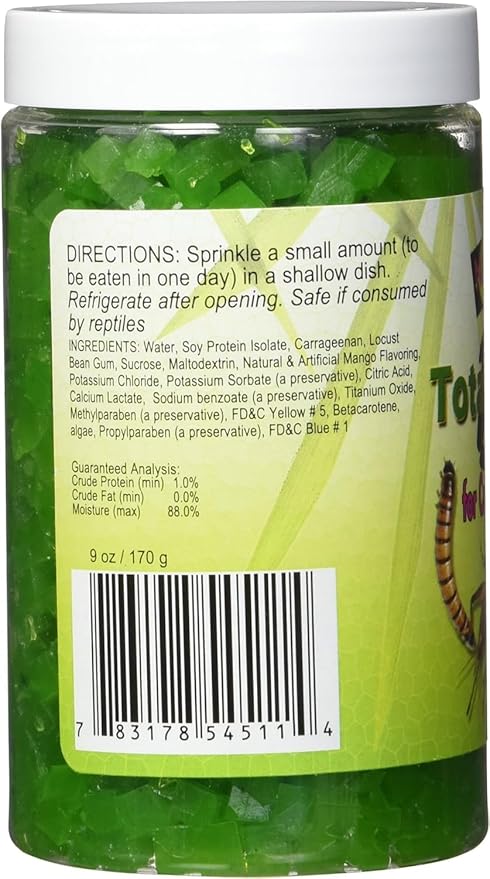 SNZ54511 Feeder Insects Total Bites Soft Moist Food with Spirulina, 9-Ounce Nature+Zone