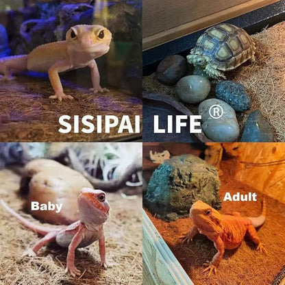 Reptile Carpet Coconut Fiber, 36" x 18" Reptile Terrarium Substrate Liner, Tortoise Bedding Carpet Mat Supplies for Pet Lizard, Chameleon, Bearded Dragon, Leopard Gecko, Iguana SISIPAILIFE