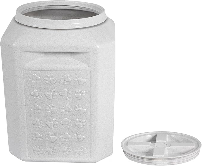 Gamma2 Vittles Vault Airtight Dog Food Storage Container - Fits up to 35 Pounds of Dry Pet Food - Perfect for Cat and Puppy Kibble - BPA-Free Plastic - Made in the USA - 12" L x 16.75" H - PAWPICO