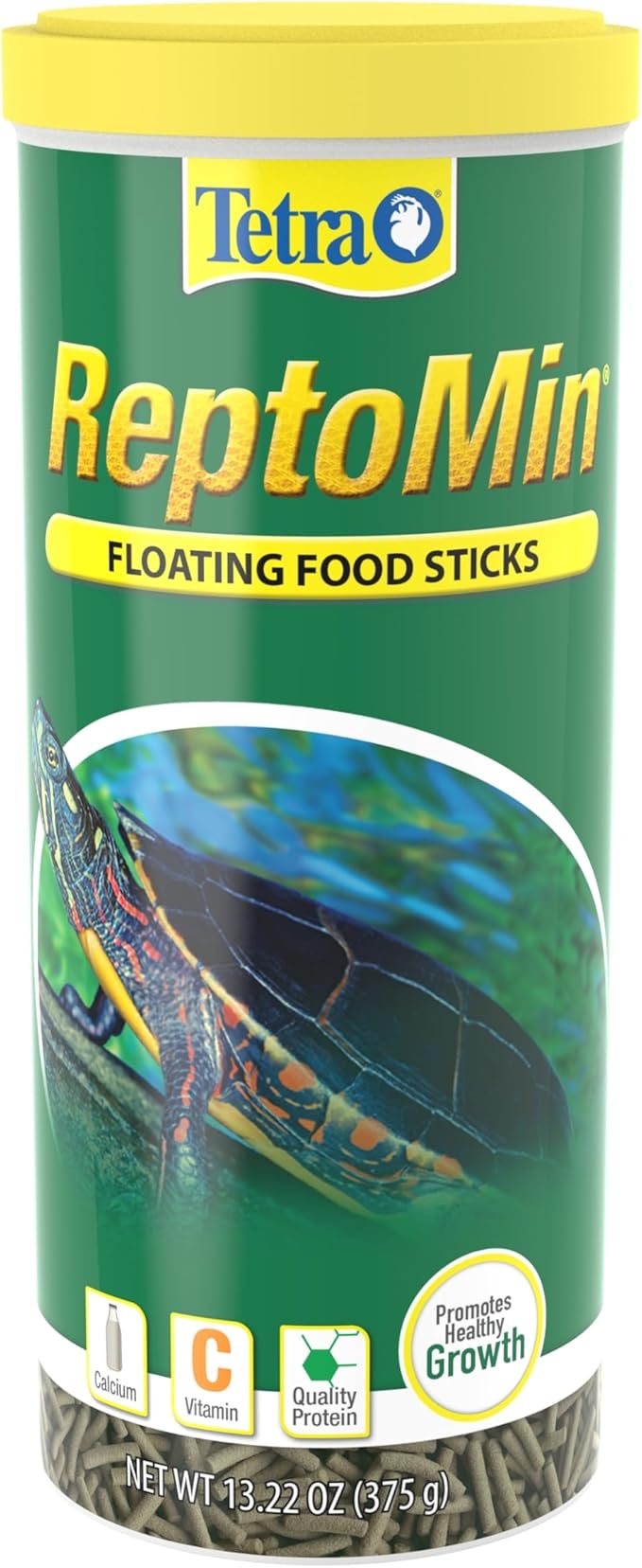 Tetra ReptoMin Floating Food Sticks, Food for Aquatic Turtles, Newts and Frogs, 13.22 oz Tetra