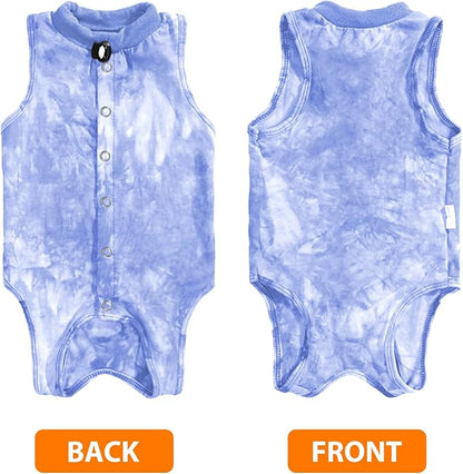 Cat Recovery Suit for Spay Cat Onesie for Cats After Surgery, Breathable Cat Surgery Recovery Suit Female Male Surgical Spay Suit, Kitten Recovery Suit E Collar Alternative Anti Licking Wounds, Large Coppthinktu