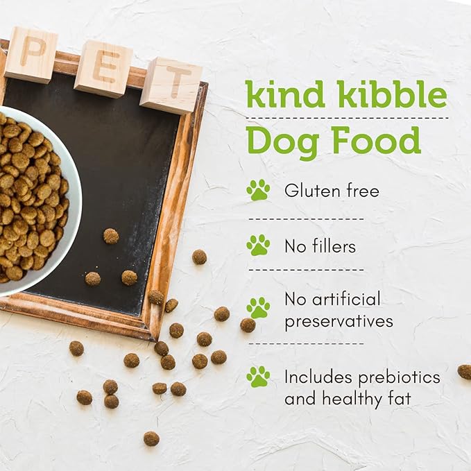 V-dog Vegan Kibble Dry Dog Food (24 LB) | Plant Based Protein with Added Taurine for Sensitive Stomach and Skin | Adult Dog Food | Vegetarian Superfood | Made in US - PAWPICO