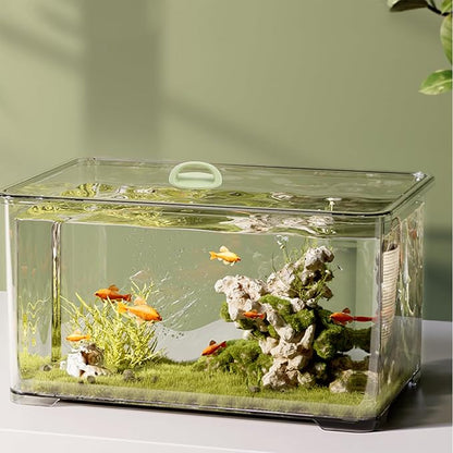 8 PCS Aquarium Lid Handles Round Plastic Fish Tank Cover Handles with Adhesive Sticker Suitable for Aquarium Fish Tank Lid PAWPICO