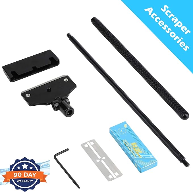 Aquarium Algae Scraper,Aquarium Glass Cleaner,Fish Tank Cleaner, Aquarium Scraper with 10 Blades. Pronetcus