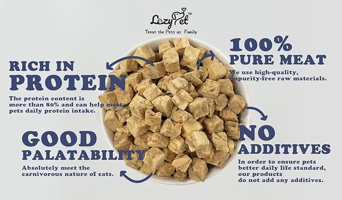 Freeze-Dried Salmon Training Raw Single Ingredient Cat Treats, Solve Pet's Picky Eating Problem(Salmon) - PAWPICO