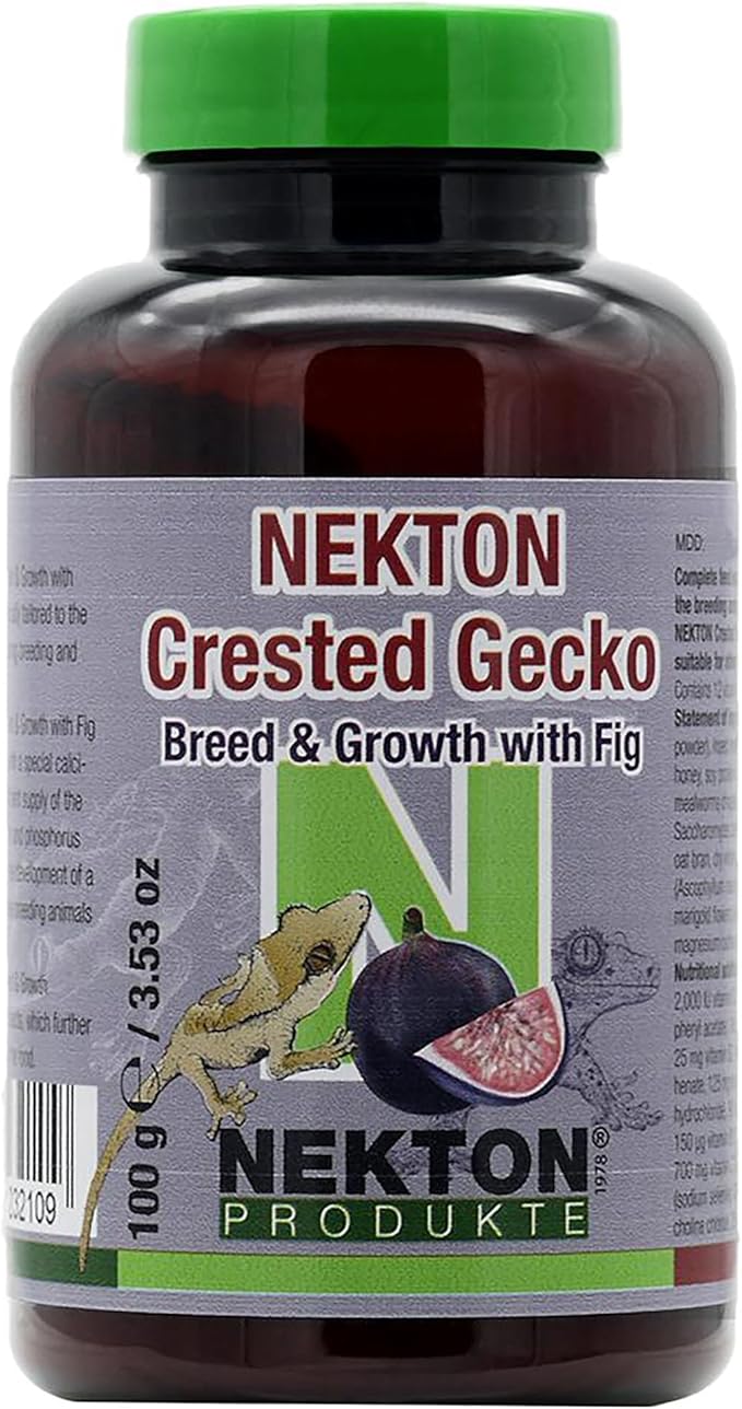 Nekton Crested Gecko Fig for Growth and Breeding 100g (3.53oz) NEKTON