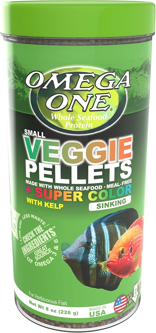 Omega One Super Color Kelps Sinking Pellets 8oz OmegaOne