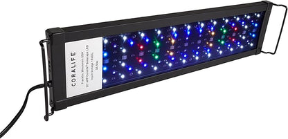 Coralife Fish Tank Aquarium Seascape WiFi/Bluetooth Smart LED Light Fixture, 18-24" Coralife
