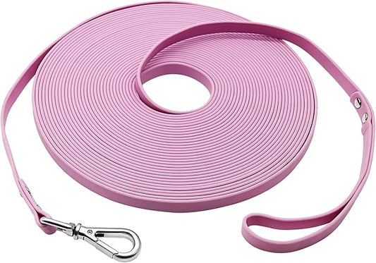 Long Leash Waterproof Training Longline Outdoor Dog Leash Great for Training, Beach, Yard, Play, Camping NIMBLE