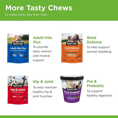 Nutri-Vet Grass Guard Chewables For Dogs - Prevent Lawn Burn From Dog Urine - 365 Count Nutri-Vet