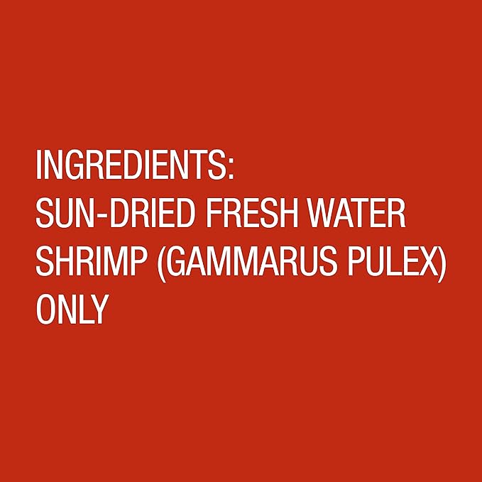 Tetrafauna ReptoTreat Gammarus 0.35 Ounce, Shrimp Treat for Aquatic Turtles, Newts and Frogs (Pack of 3) Tetra